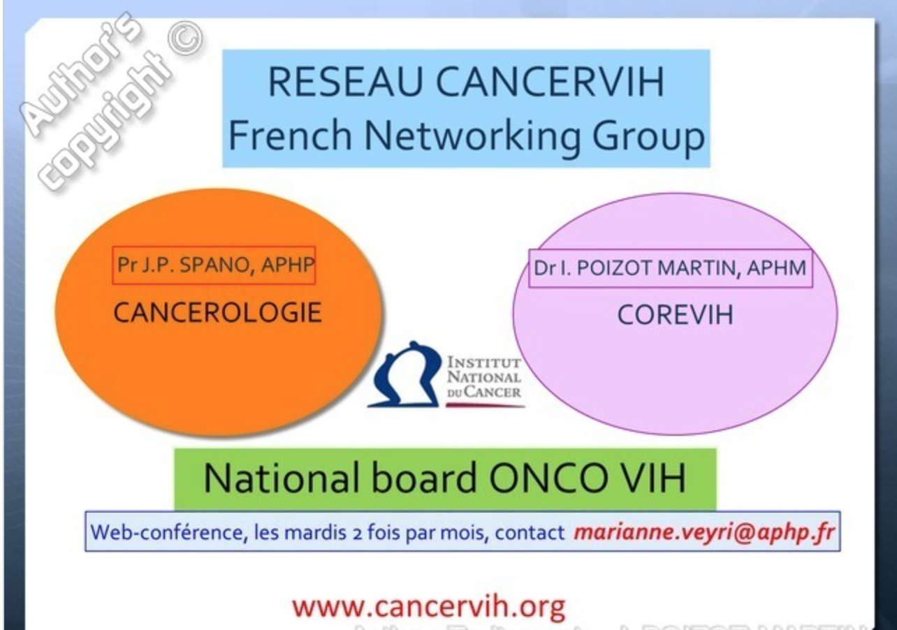 HIV & Your Body : Présentation Du Réseau CancerVIH - Actions ...