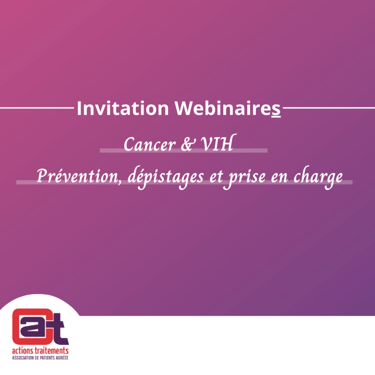 Webinaire Cancer & VIH